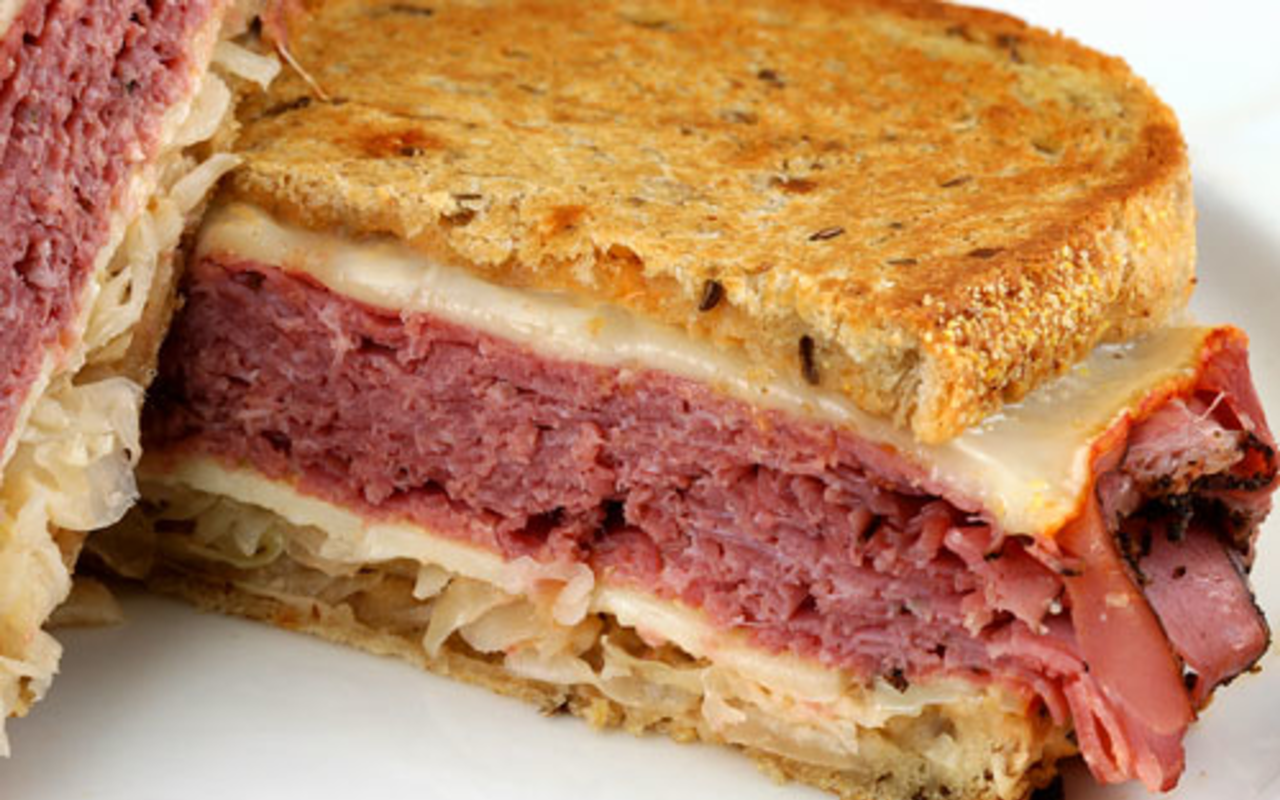 The Reuben, perfect for all that leftover corned beef after St. Patrick's Day