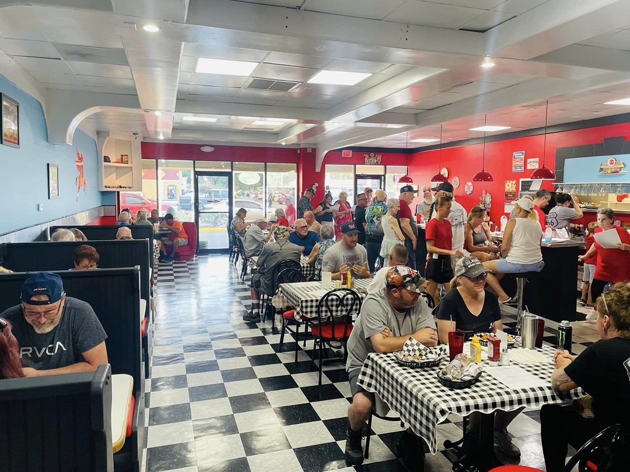 Route 66 Diner
9721 66th St N, Pinellas Park
Tampa Bay could use more diners, and a nostalgia-fueled concept made its debut earlier this summer in Pinellas Park. Route 66 features plenty of classic American diner grub paired with a 50s diner aesthetic. Surprisingly, Route 66 also offers a pretty robust gluten-free menu, and all gluten-free options are prepared in separate ovens and fryers. 
Photo via Route 66 Diner/Facebook