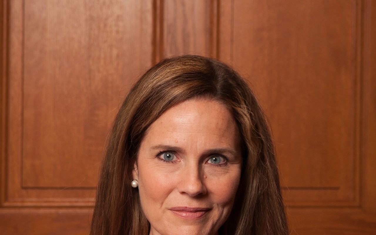 Amy Coney Barrett thinks they can dump their unwanted babies after giving birth.
