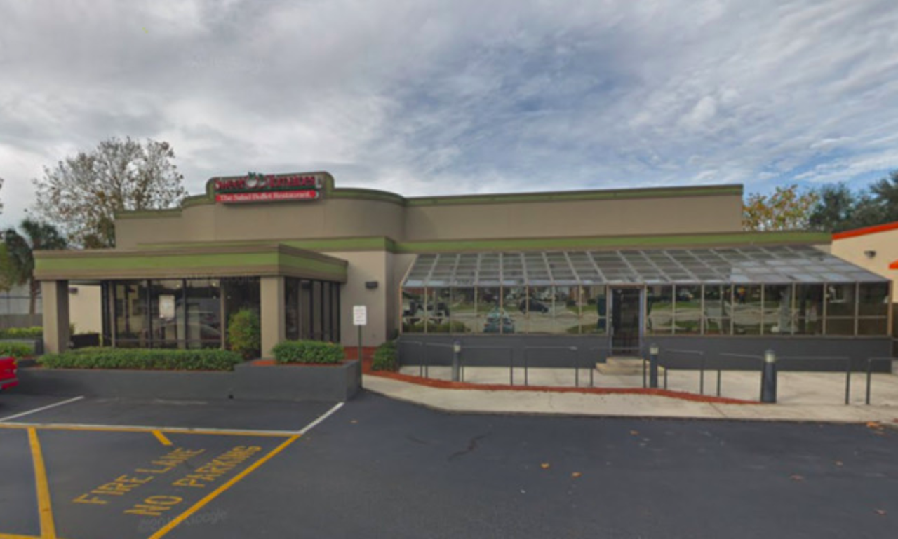 Sweet Tomatoes  
Multiple locations
While not specific to Tampa, Sweet Tomatoes' health-focused buffet-style eats could be found at seven locations in the Tampa Bay area, until 2020, when the parent company announced all of its locations would be closing for good. 
Photo via Google Maps