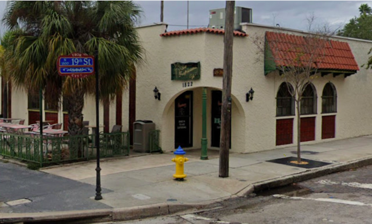 La Tropicana Cafe  
1822 E. 7th Ave., Ybor City
A spot rich in Ybor City history and traditional Cuban fare, La Tropicana Cafe closed for good following a decrease in business due to COVID-19. Acting as a hub for immigrants when it first opened in 1963, La Tropicana had been serving Cuban sandwiches for almost six decades. The current operator's Gio's Cuban Cafe remains open across the street, and a new business—Daddy O's Patio—recently opened within the old Tropicana.
Photo via Google Maps