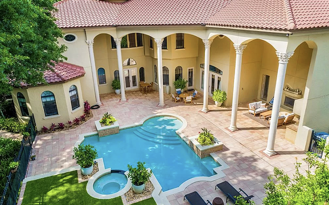 The Tampa home of former Yankee Nick Swisher and actress JoAnna Garcia is now for sale