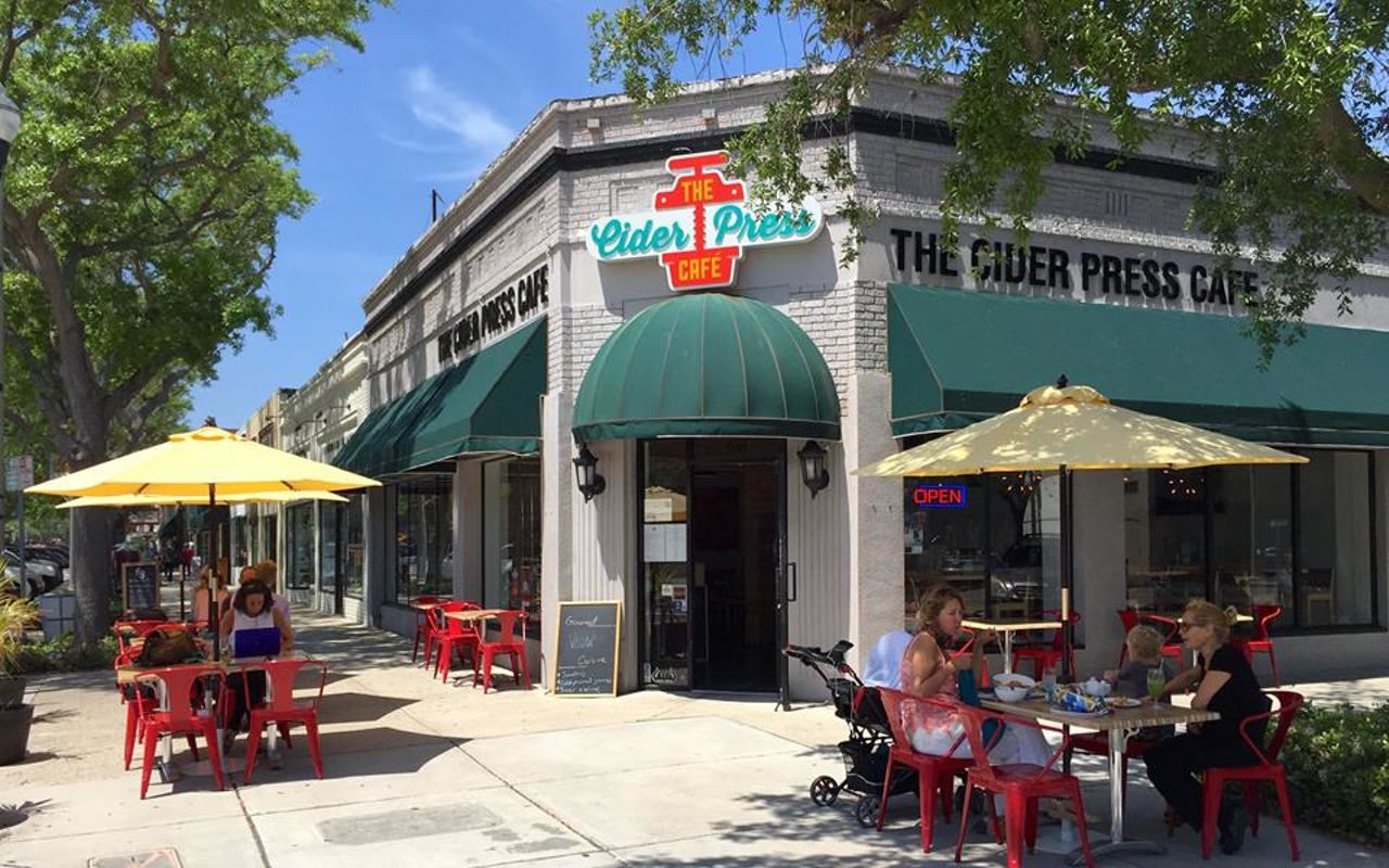 The Cider Press Café opened along downtown St. Pete's Central Avenue in 2015.
