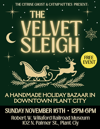 Image: The Velvet Sleigh: A Holiday Bazaar in Downtown Plant City