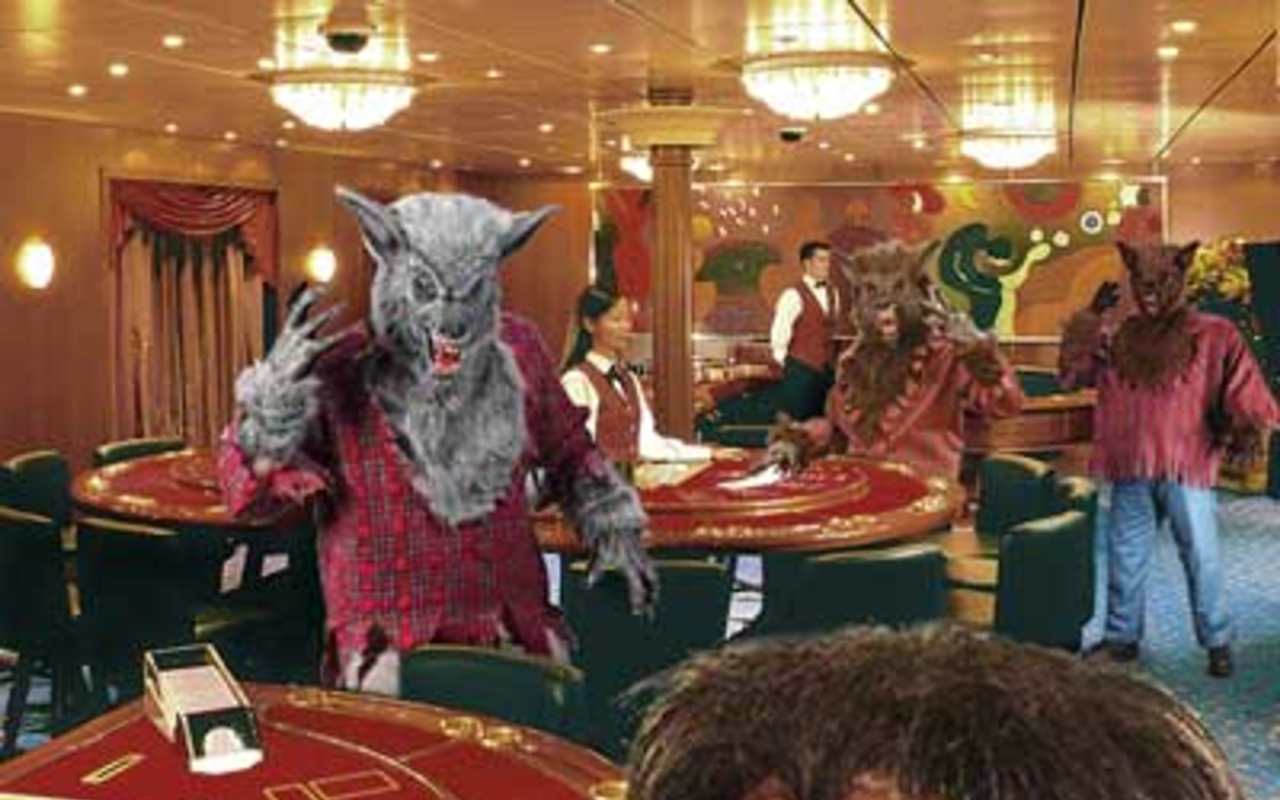 JACKPOT: Werewolves invade the Hard Rock casino for a little live-action role play.