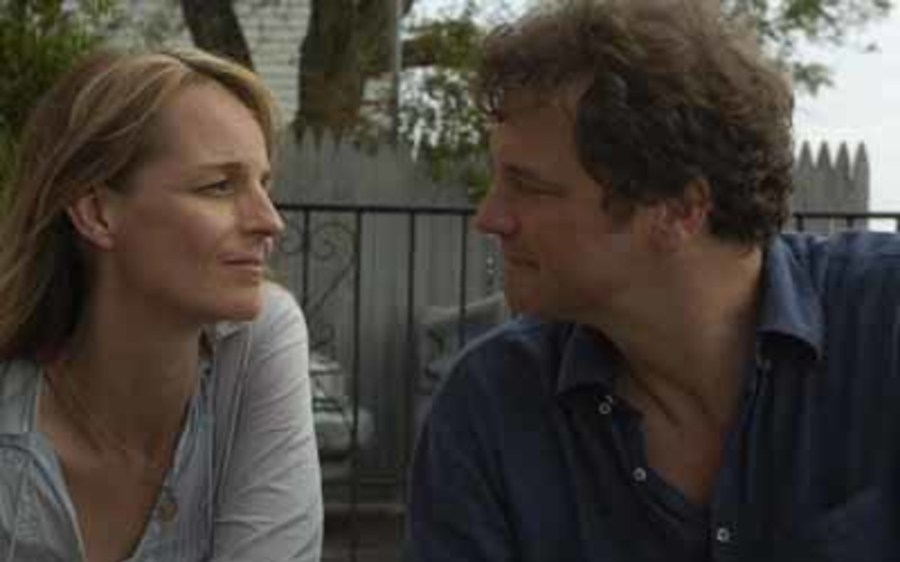 THE EYES HAVE IT: Helen Hunt and Colin Firth play the dating game in Then She Found Me.