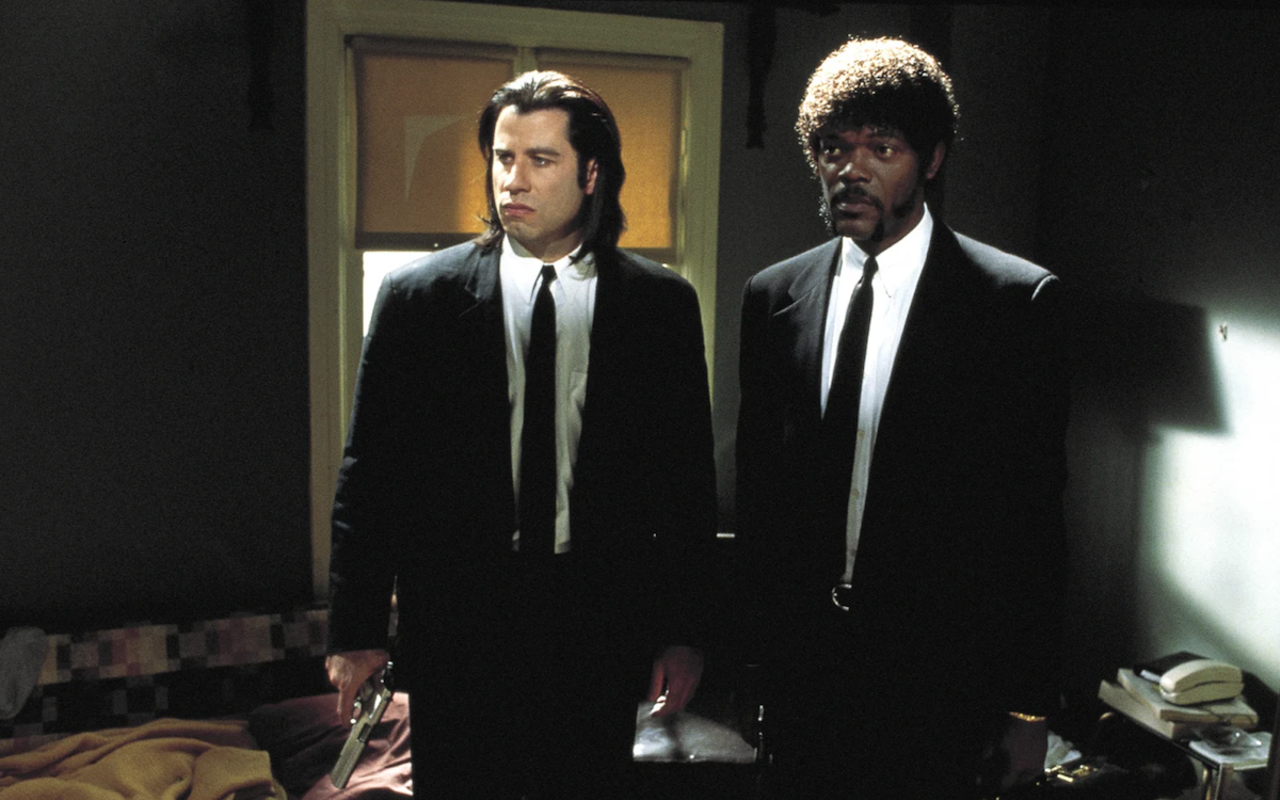 John Travolta and Samuel L. Jackson in 'Pulp Fiction'