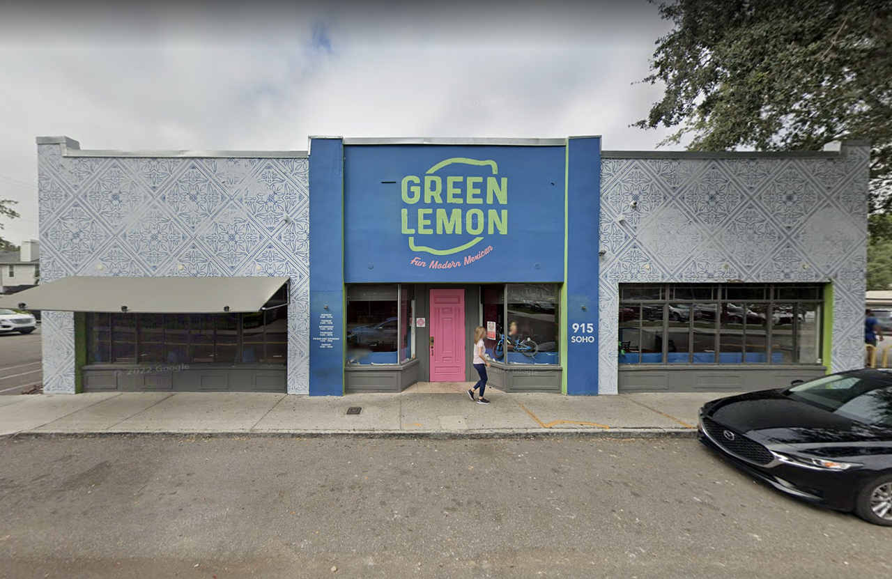 Now - 2022
Green Lemon
915 S Howard Ave, Tampa