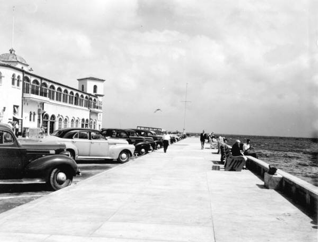 Pier after hurricane - Saint Petersburg, Florida, 1947.