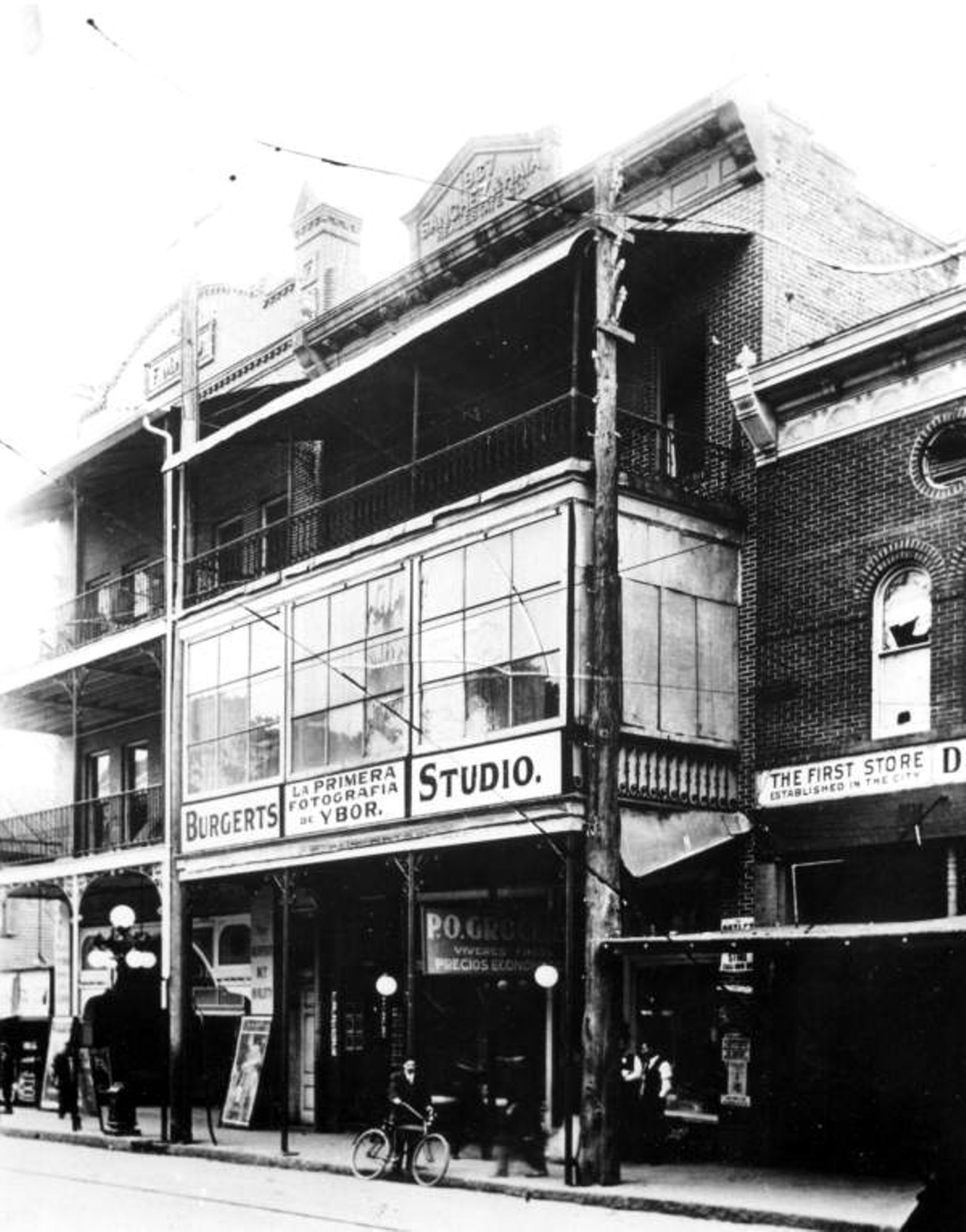 Burgert's Studio - Tampa, Florida. 1919.