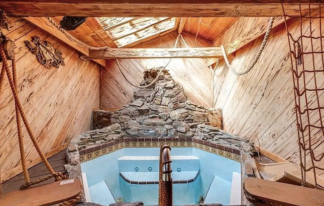 This Clearwater home comes with a pirate clubhouse and grotto