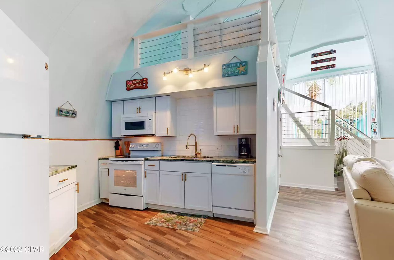 This Florida dome home on the beach is now for sale for $329K