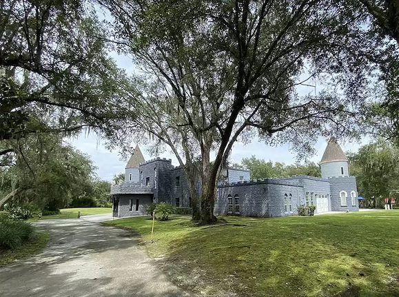 This massive Florida castle house is a goth fever dream, and it's for sale
