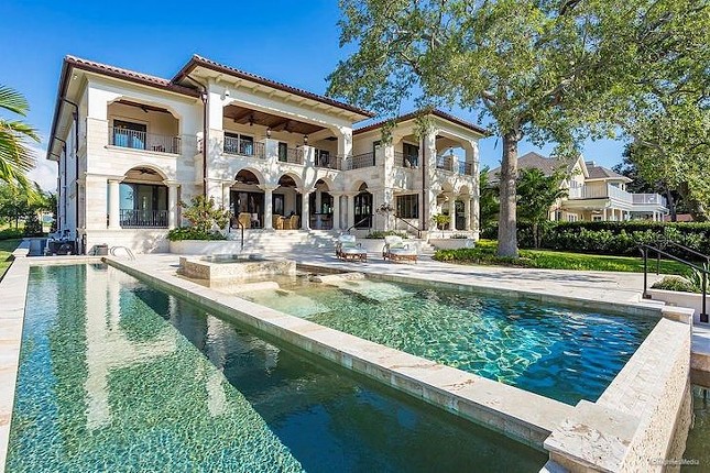 This massive Tampa Bay mansion, with an indoor gun range, sold for a record $6.6 million