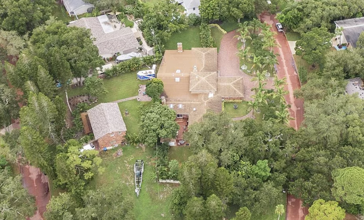 This St. Pete &#145;Pink Streets&#146; home sits on seven lots and comes with an indoor pool