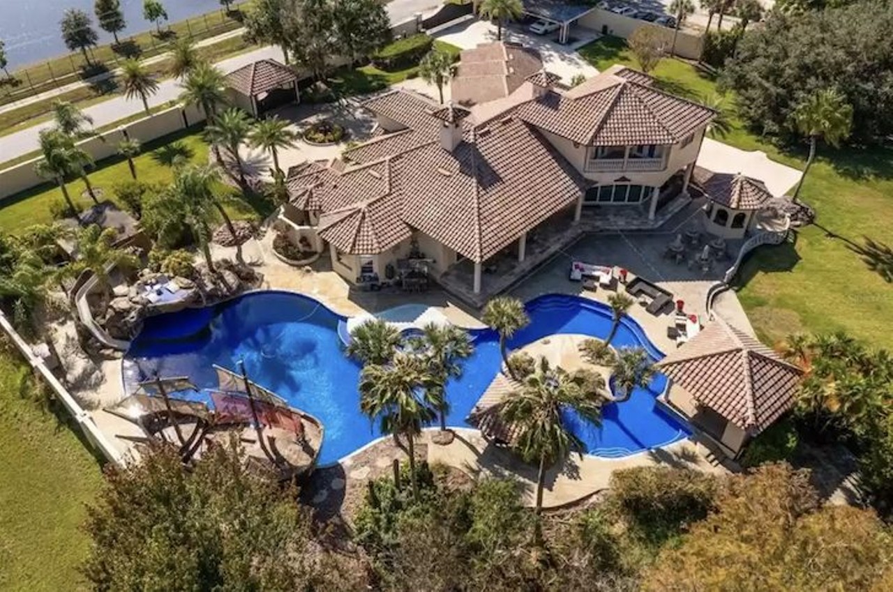 This Tampa Bay house comes with a massive pirate ship in the pool