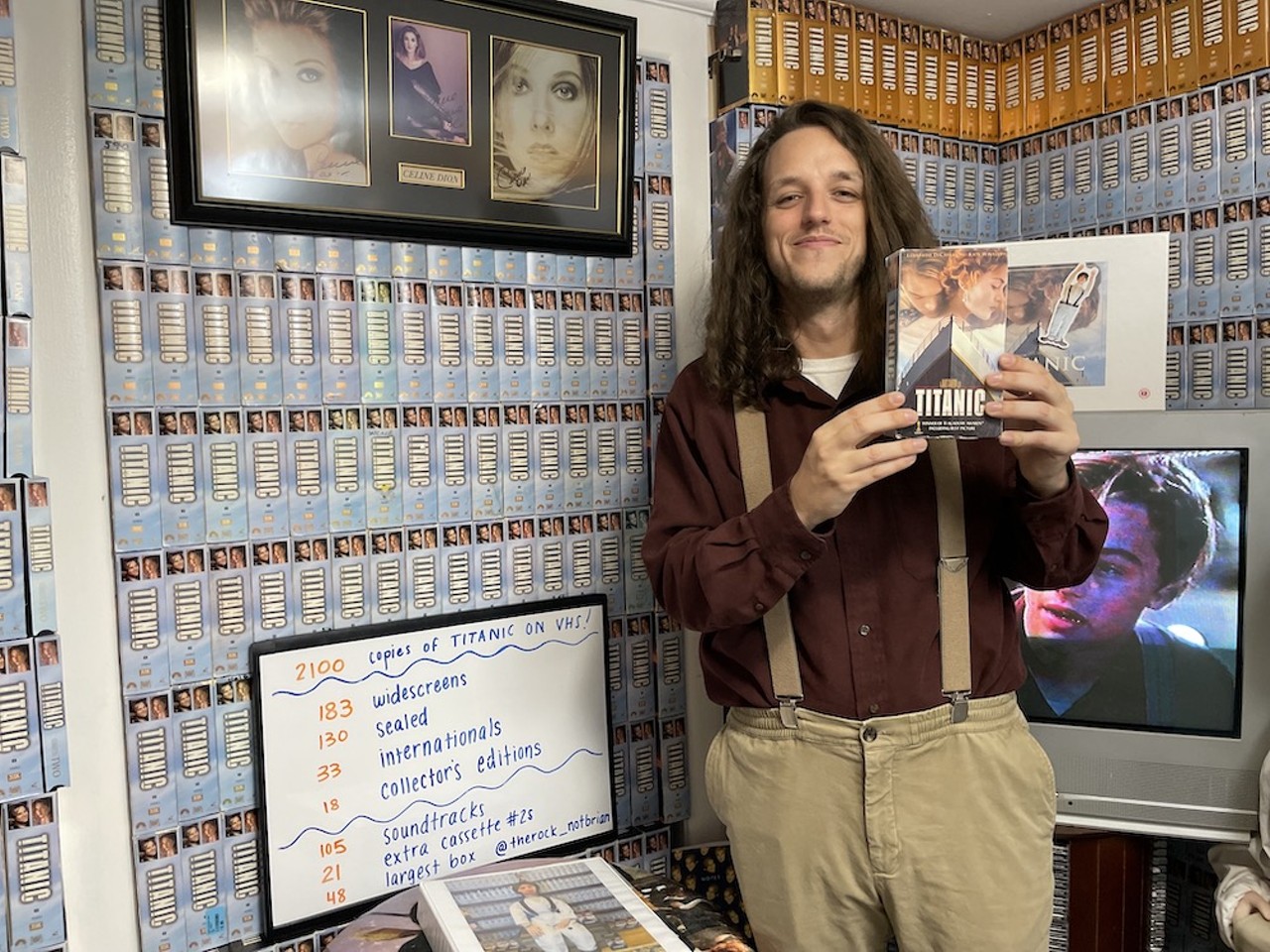 This Tampa Bay man is on a mission to collect a million copies of ‘Titanic’ on VHS