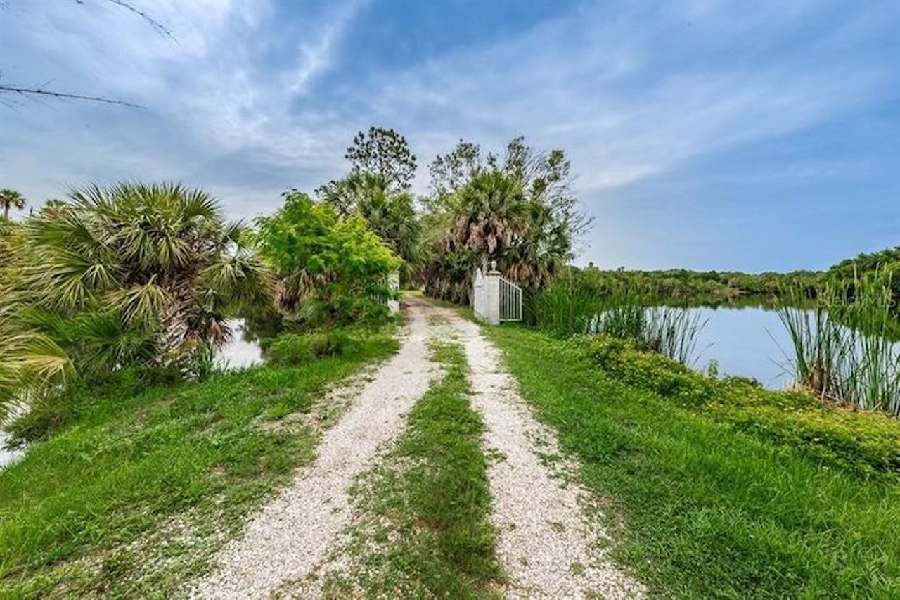 This Tampa Bay octagon house is now on the market, and it comes with its own island