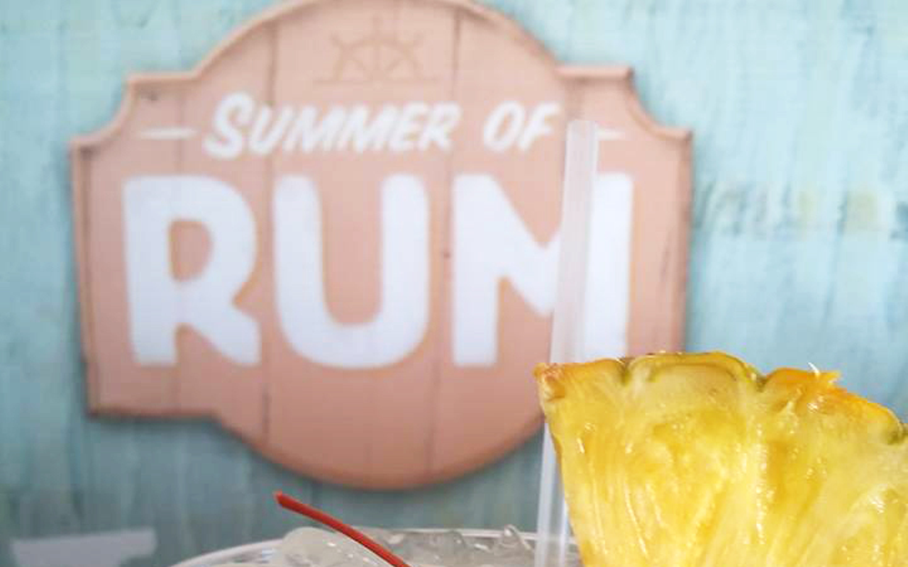 More than 30 kinds of rum drinks will be highlighted during September's Summer of Rum Festival.