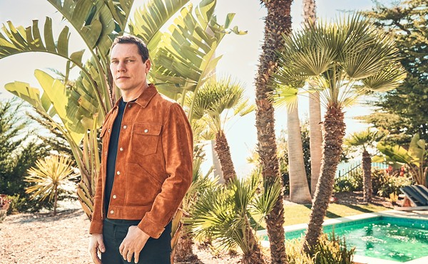 Tiësto, who plays the Tempo Daylife Pool Party at Seminole Hard Rock Hotel & Casino in Tampa, Florida on Jan. 28, 2023.