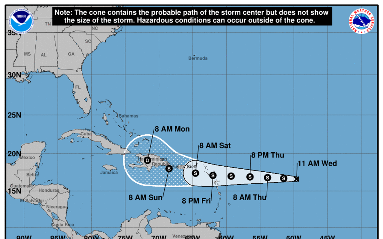 Tropical Storm Fiona expected to develop soon, says forecasters