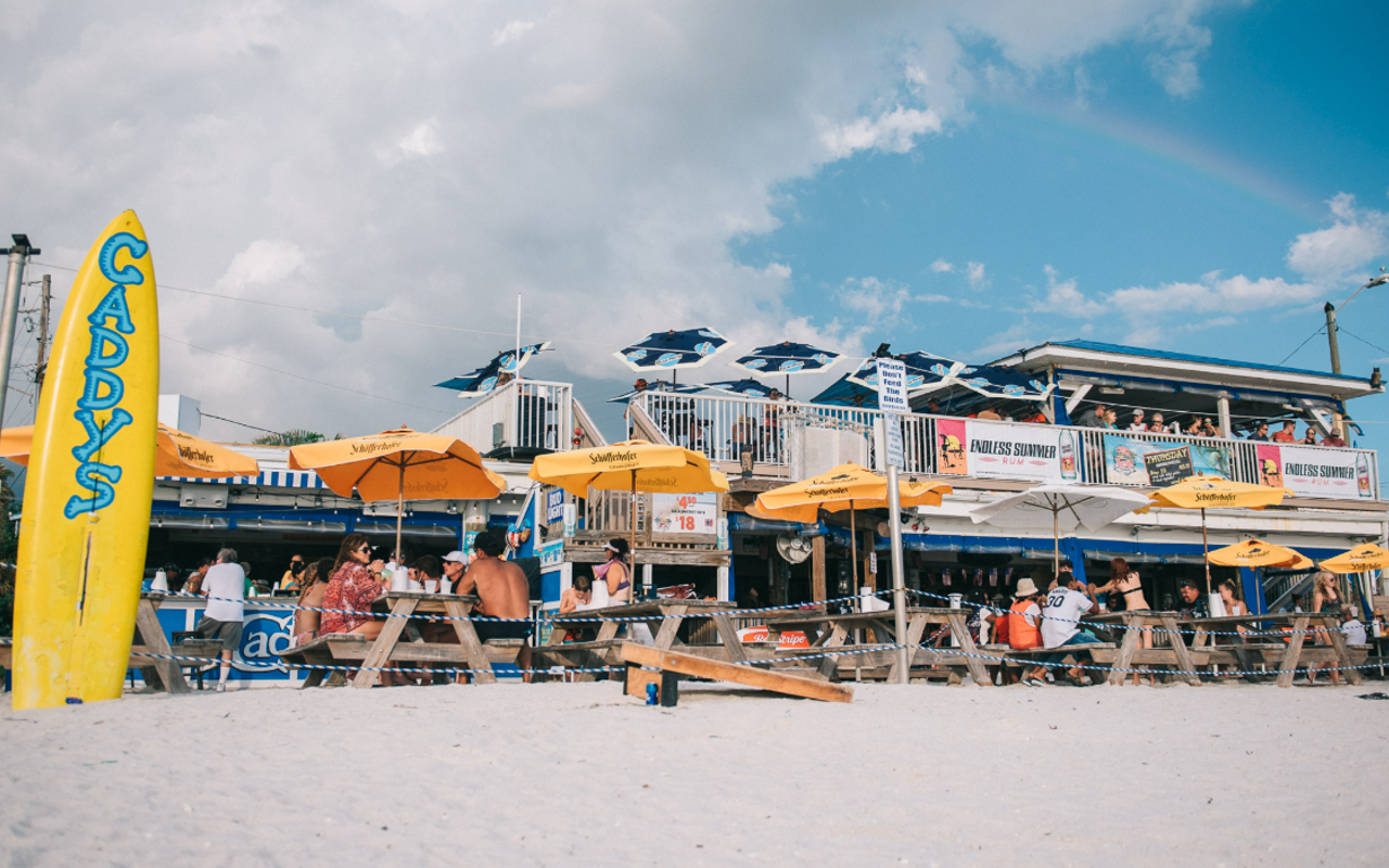 Two Tampa Bay beach bars were ranked among top 10 in the state