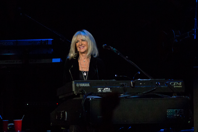 Christine McVie,  back in the Fleetwood Mac fold - Tracy May