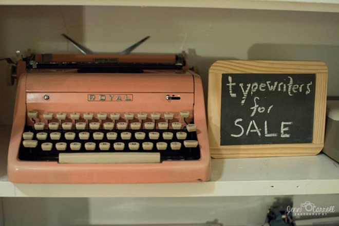OUR TYPE OF SHOP: The Paper Sea Horse not only sells typewriters but will teach you how to use them (again). - Jenn Carroll