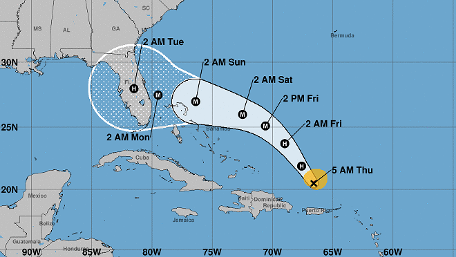 Dorian expected to be a major hurricane, coastal Floridians should prepare