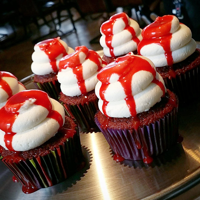 Bloody red velvet cupcakes, anyone? - Bake n' Babes