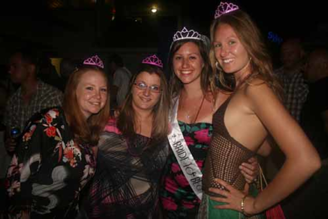 LAST CALL: Bachelorettes party before the knot is tied. - Shawn Alff