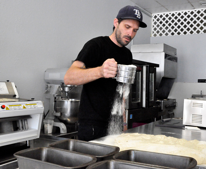 In downtown Tampa, partner Jeremy Camp fancies the new House of Carbs as a bakery first. - Jenna Rimensnyder