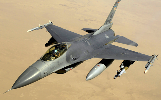 There’s a friggin' F-16 fighter jet for sale in Florida right now