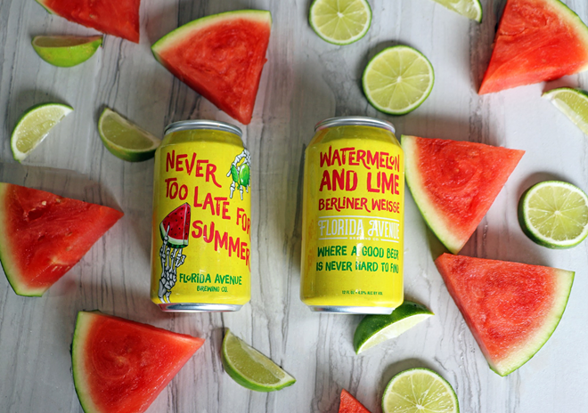 Florida Avenue Brewing Co. releases award-winning watermelon and lime Berliner Weiss in cans