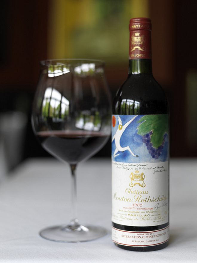 Chateau Mouton-Rothschild is one of Bordeaux's most famous cabernet-based wines. - Dale Cruse