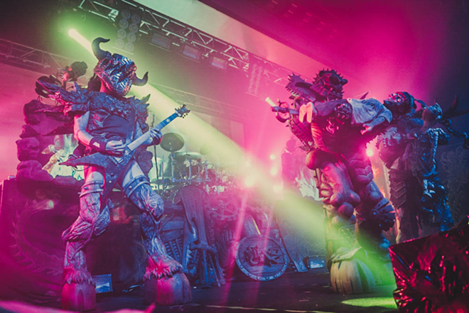 Gwar, which plays The Ritz in Ybor City, Florida on September 24, 2019. - Jess Phillips