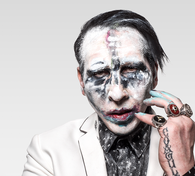 Marilyn Manson, who plays Hard Rock Live in Orlando, Florida on October 31, 2018. - Chuff Media