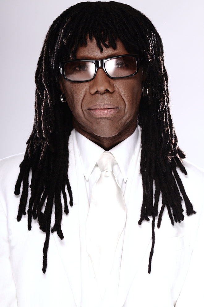 Nile Rodgers, who brings Chic to Mahaffey Theater in St. Petersburg, Florida on January 18, 2019. - Nile Rodgers EPK