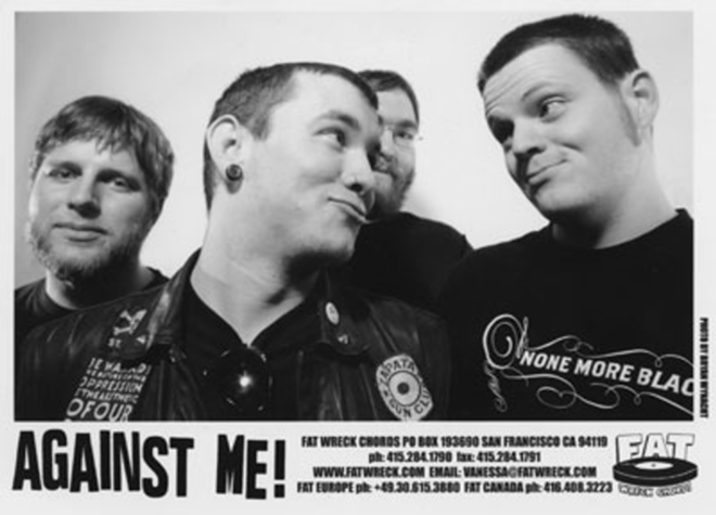 AGAINST WHO? Against Me! Is the perfect distillation of everything that's right about punk. - Bryan Wynacht