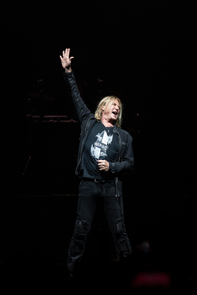 Def Leppard plays Amalie Arena in Tampa, Florida on August 18, 2018. - Todd Fixler