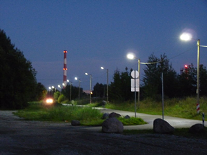LED streetlights illuminate a road in Tallinn, Estonia. - Creative Commons Sharealike 3.0/Dmitry G