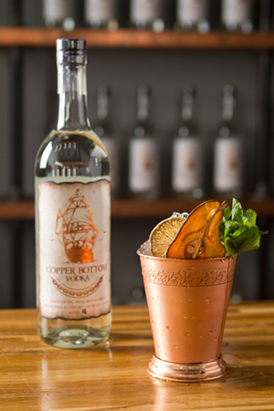 Typically, Copper Bottom visitors can sample a cocktail during their tour and tasting. - Courtesy of Copper Bottom Craft Distillery