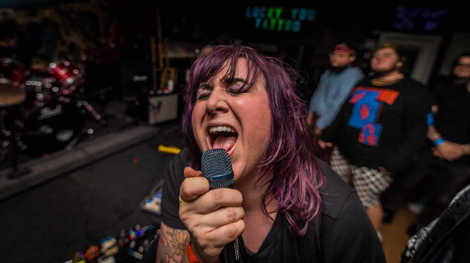 The Nervous Girls play Lucky You Tattoo in St. Petersburg, Florida on Jan. 9, 2020. - Dave Decker