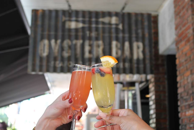 This summer the Oyster Bar is hosting an all-you-can-eat-shrimp night every Thursday
