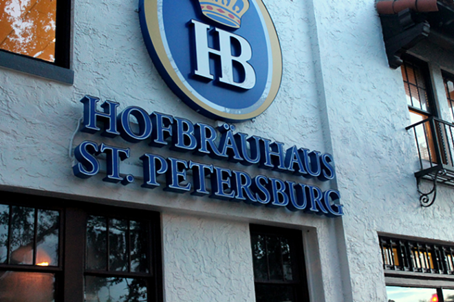 Hofbräuhaus St. Petersburg took over the former home of Tramor Cafeteria. - Meaghan Habuda