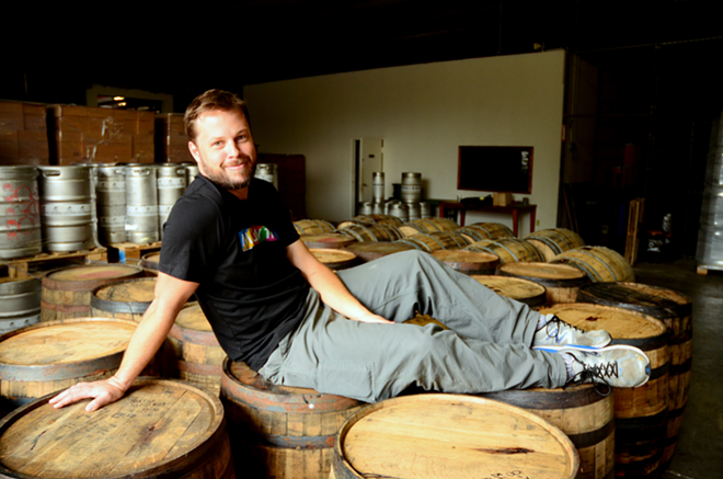 Cycle Brewing founder and head brewer Doug Dozark. - Carrie Waite