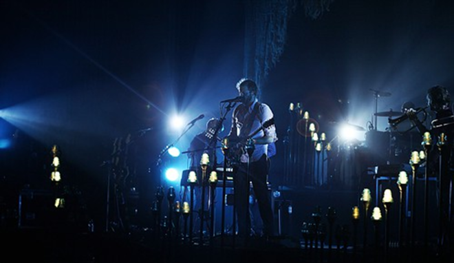 Bon Iver plays the Straz Center in Tampa, Florida on June 7, 2014. - Philip Bardi