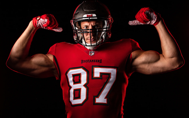 Tampa Bay Bucs reveal first photos of The Gronk in uniform