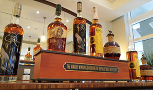 Buffalo Trace, Eagle Rare, Colonel E.H. Taylor and Blanton's were featured throughout the night. - Meaghan Habuda