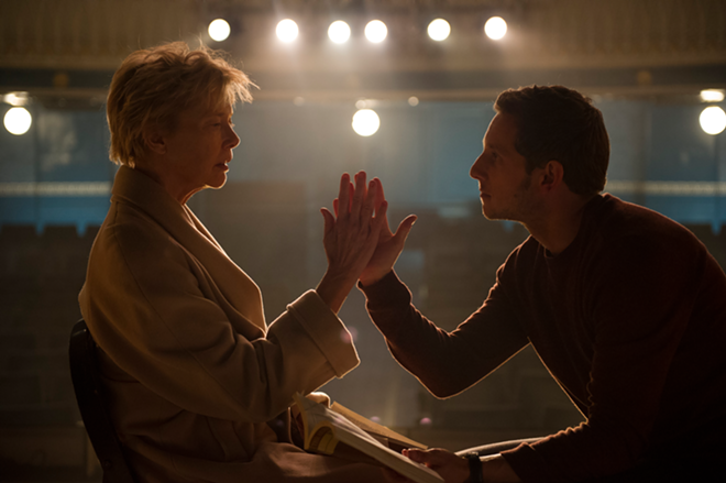 Annette Bening as Gloria Grahame and Jamie Bell as Peter Turner - Photo by Susie Allnutt, Courtesy of Sony Pictures Classics